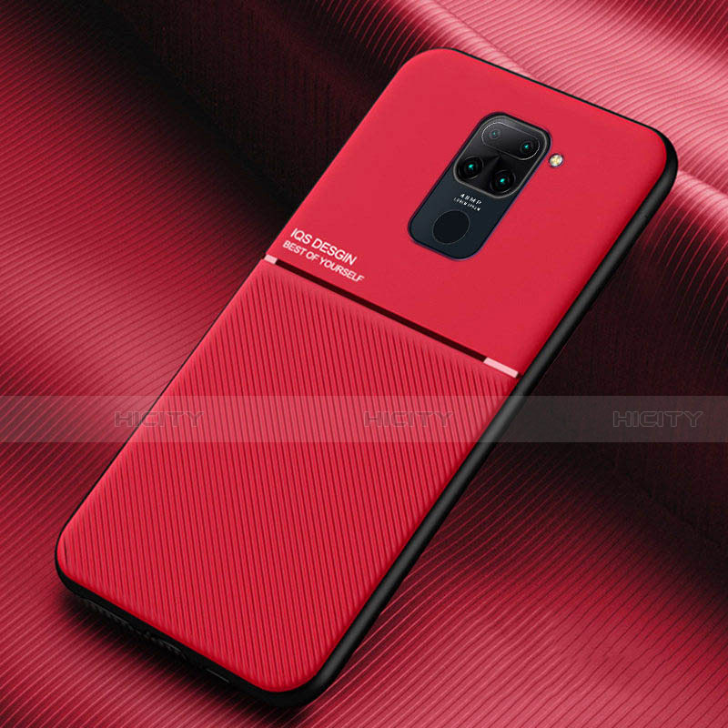 Funda Silicona Ultrafina Goma 360 Grados Carcasa C01 para Xiaomi Redmi Note 9 Rojo