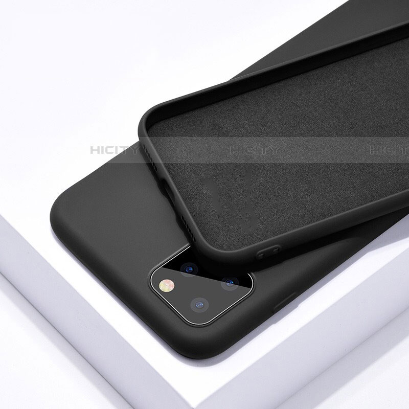 Funda Silicona Ultrafina Goma 360 Grados Carcasa C02 para Apple iPhone 11 Pro Max Negro