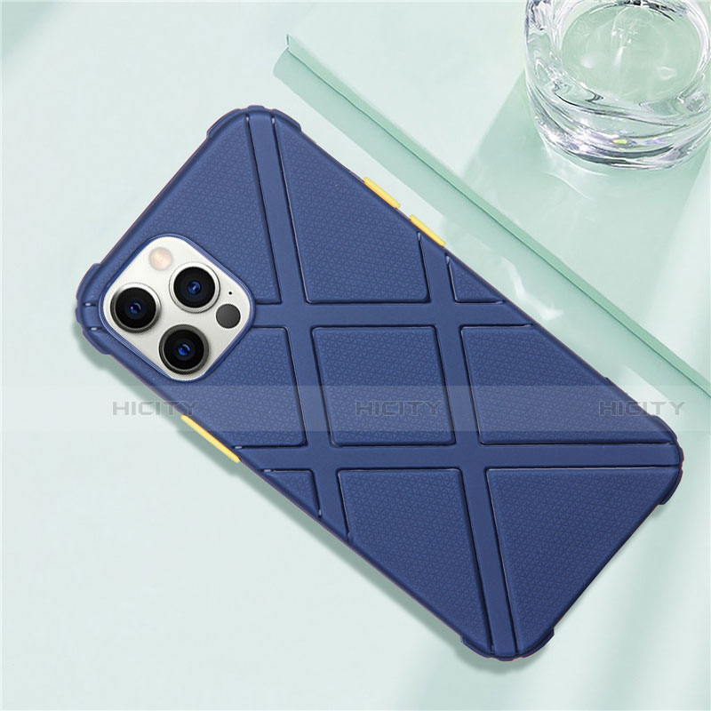 Funda Silicona Ultrafina Goma 360 Grados Carcasa C02 para Apple iPhone 12 Pro