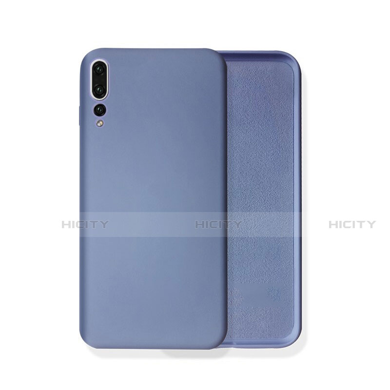 Funda Silicona Ultrafina Goma 360 Grados Carcasa C02 para Huawei P20 Pro Morado