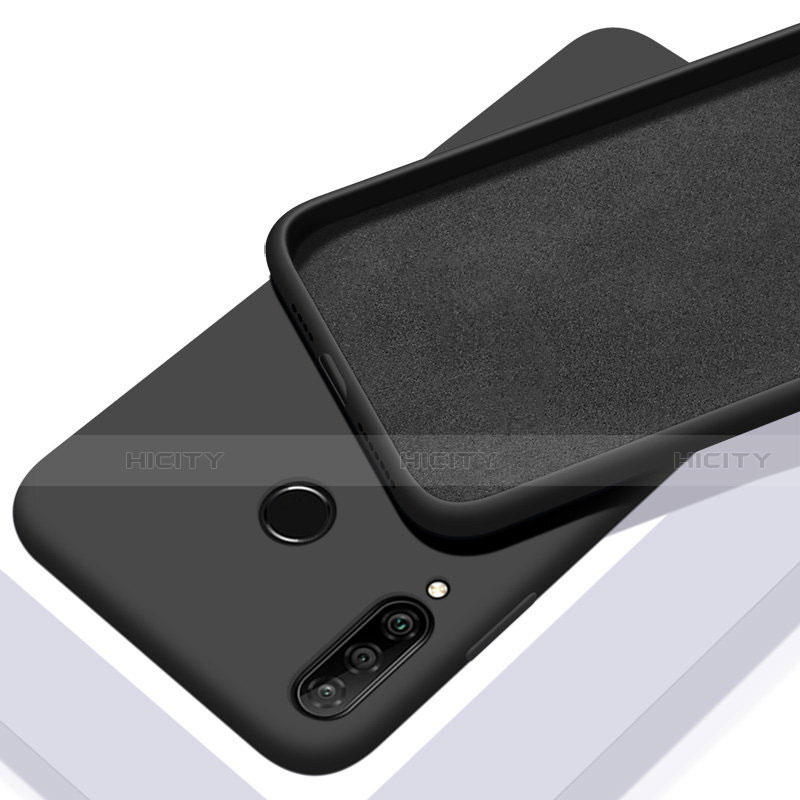 Funda Silicona Ultrafina Goma 360 Grados Carcasa C02 para Huawei P30 Lite New Edition Negro