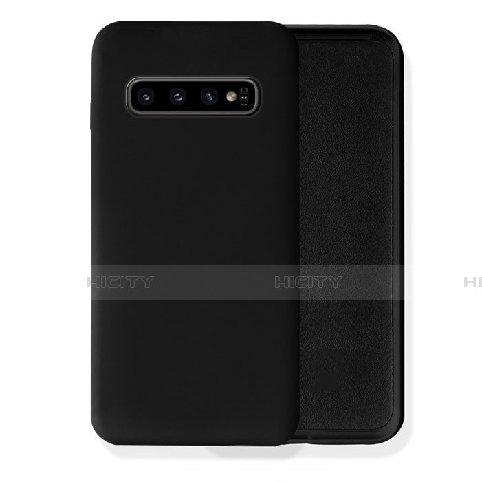 Funda Silicona Ultrafina Goma 360 Grados Carcasa C02 para Samsung Galaxy S10 5G Negro
