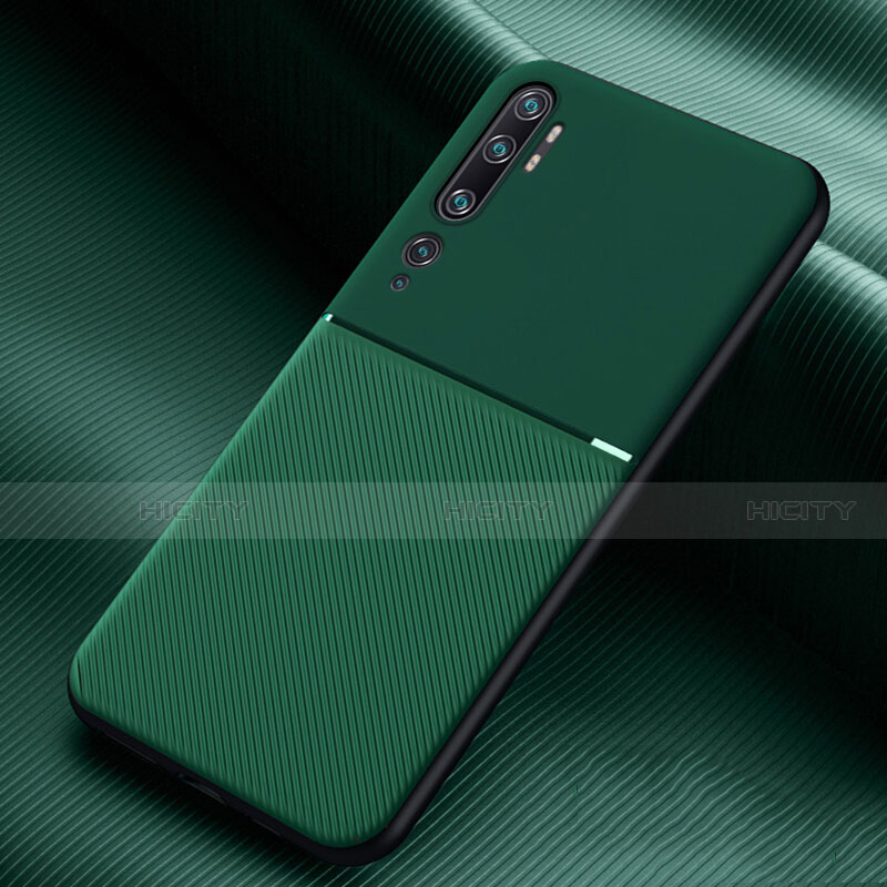 Funda Silicona Ultrafina Goma 360 Grados Carcasa C02 para Xiaomi Mi Note 10 Verde