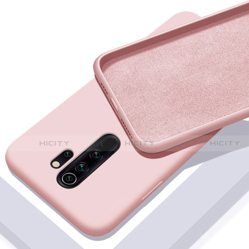 Funda Silicona Ultrafina Goma 360 Grados Carcasa C02 para Xiaomi Redmi Note 8 Pro Rosa