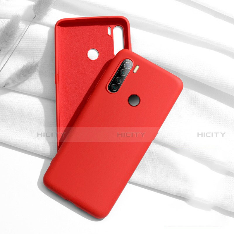 Funda Silicona Ultrafina Goma 360 Grados Carcasa C02 para Xiaomi Redmi Note 8 Rojo