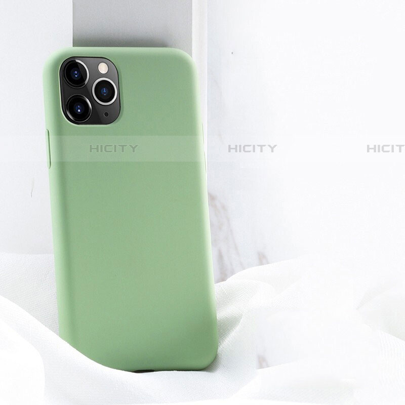 Funda Silicona Ultrafina Goma 360 Grados Carcasa C03 para Apple iPhone 11 Pro Max Verde