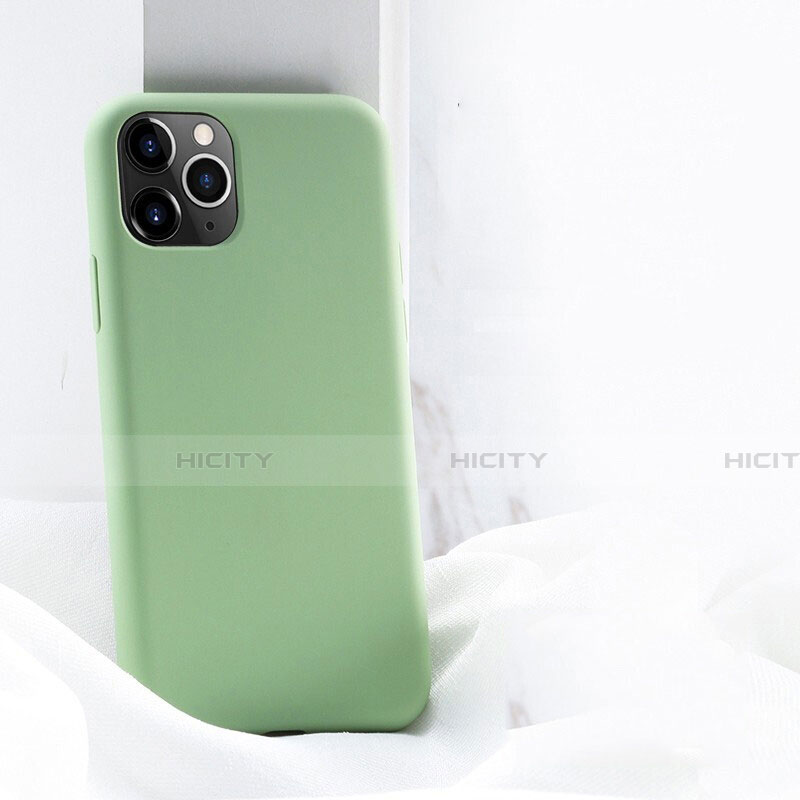 Funda Silicona Ultrafina Goma 360 Grados Carcasa C03 para Apple iPhone 11 Pro Verde