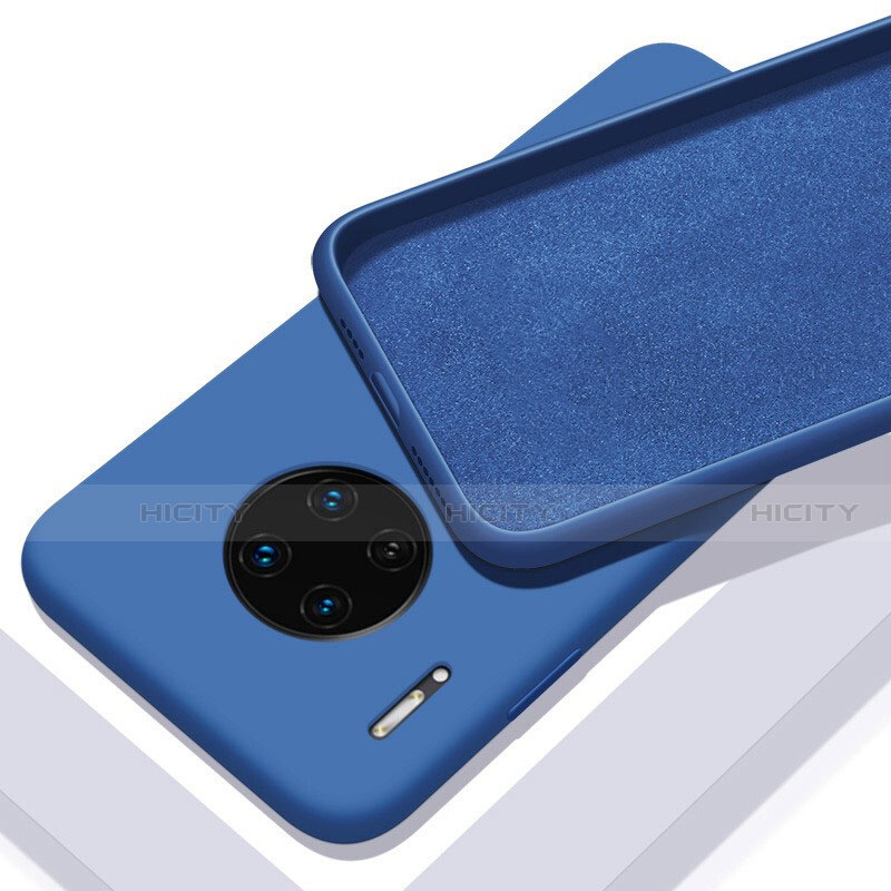 Funda Silicona Ultrafina Goma 360 Grados Carcasa C03 para Huawei Mate 30 Pro 5G Azul