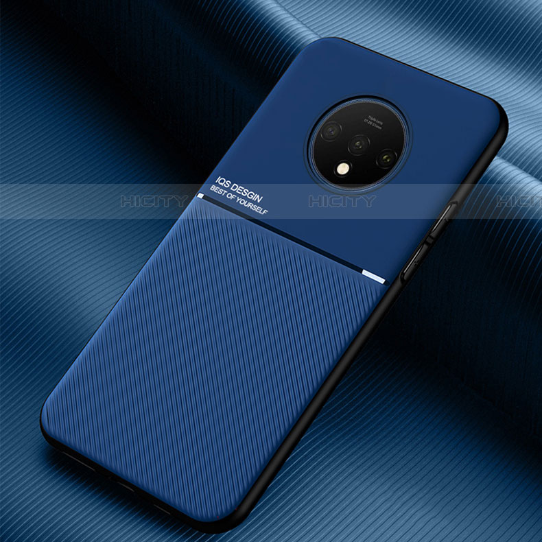 Funda Silicona Ultrafina Goma 360 Grados Carcasa C03 para OnePlus 7T Azul