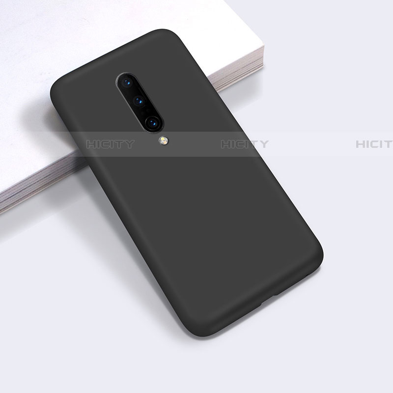 Funda Silicona Ultrafina Goma 360 Grados Carcasa C03 para OnePlus 8 Negro