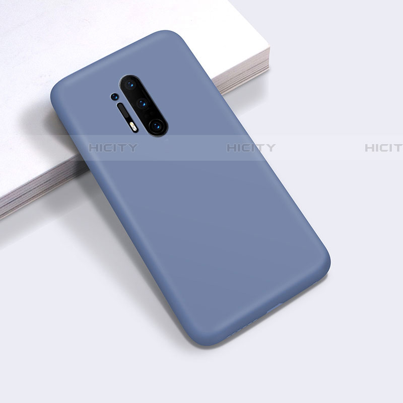 Funda Silicona Ultrafina Goma 360 Grados Carcasa C03 para OnePlus 8 Pro Gris