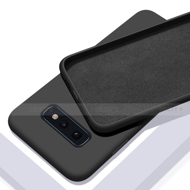 Funda Silicona Ultrafina Goma 360 Grados Carcasa C03 para Samsung Galaxy S10e Negro