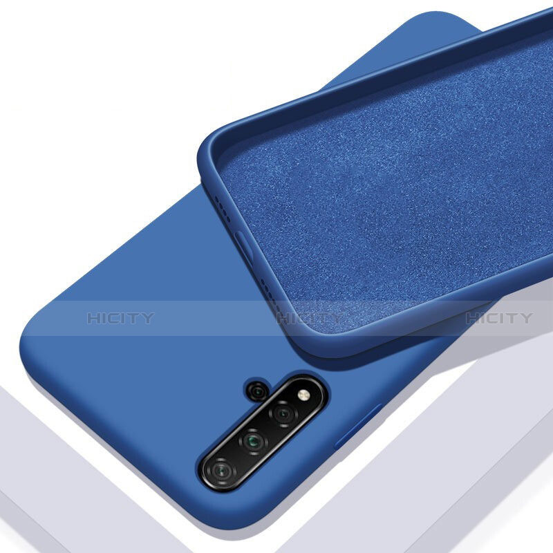 Funda Silicona Ultrafina Goma 360 Grados Carcasa C04 para Huawei Nova 5 Azul