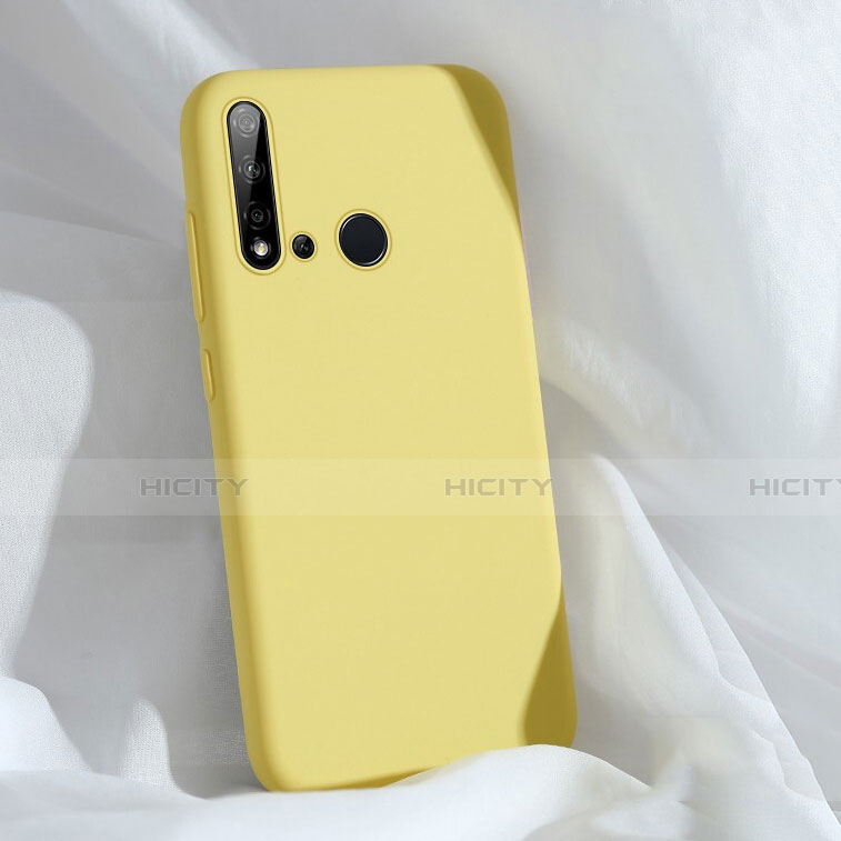 Funda Silicona Ultrafina Goma 360 Grados Carcasa C04 para Huawei P20 Lite (2019) Amarillo