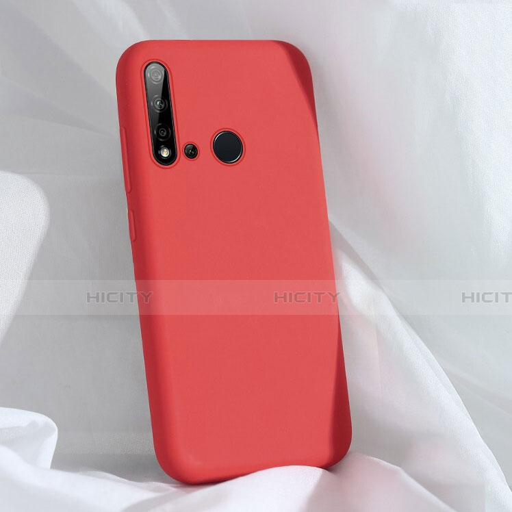 Funda Silicona Ultrafina Goma 360 Grados Carcasa C04 para Huawei P20 Lite (2019) Rojo