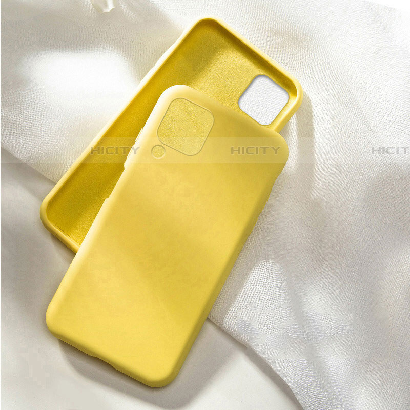 Funda Silicona Ultrafina Goma 360 Grados Carcasa C04 para Huawei P40 Lite Amarillo