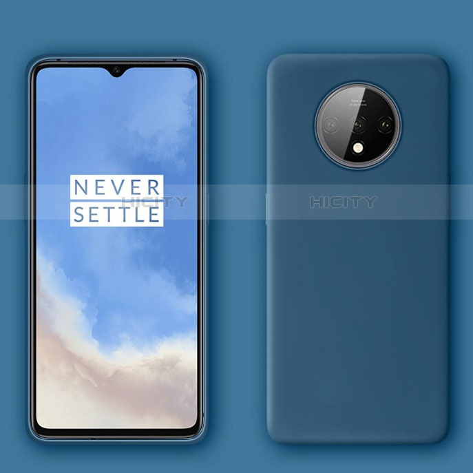 Funda Silicona Ultrafina Goma 360 Grados Carcasa C04 para OnePlus 7T Azul