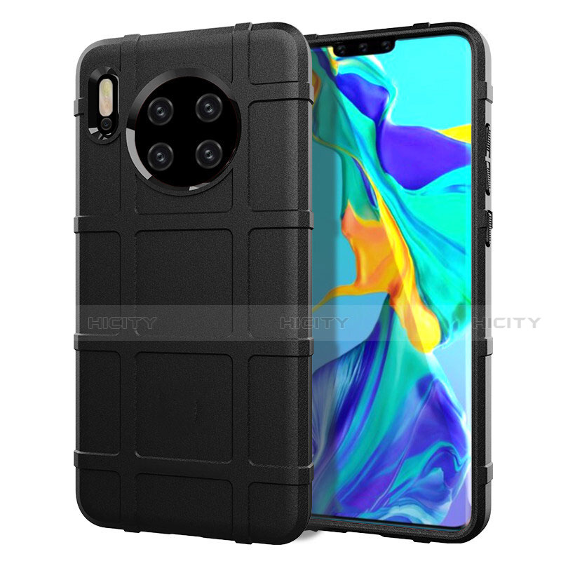 Funda Silicona Ultrafina Goma 360 Grados Carcasa C05 para Huawei Mate 30 Pro Negro