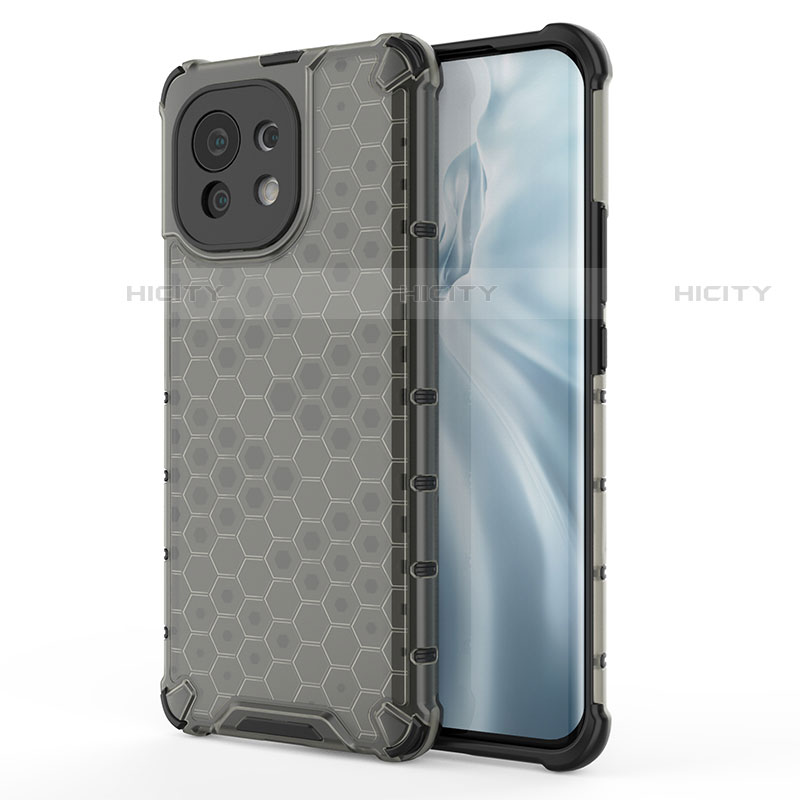 Funda Silicona Ultrafina Goma 360 Grados Carcasa C05 para Xiaomi Mi 11 5G Gris