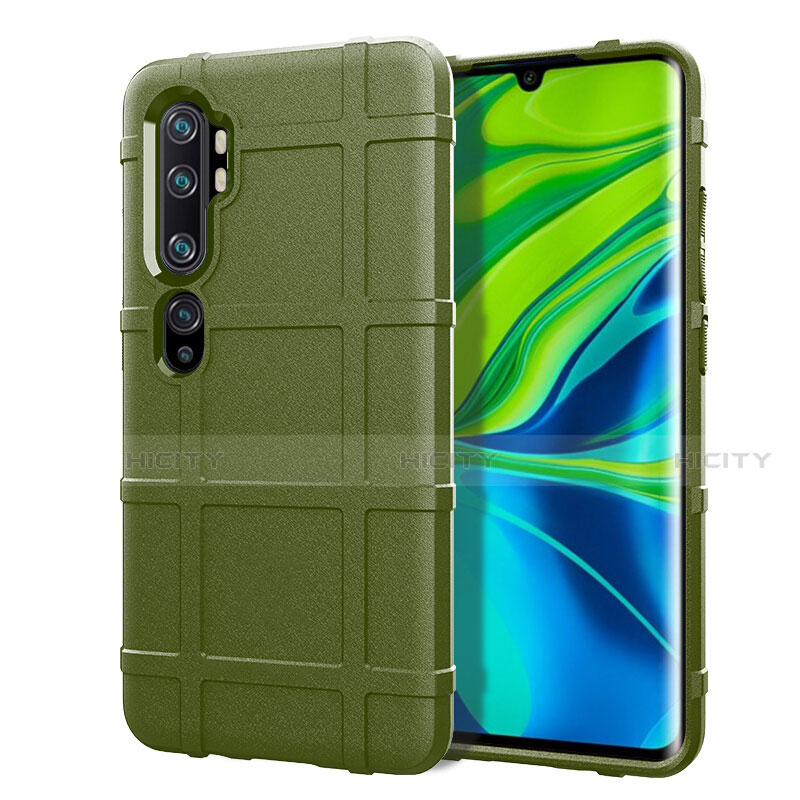 Funda Silicona Ultrafina Goma 360 Grados Carcasa C05 para Xiaomi Mi Note 10 Verde