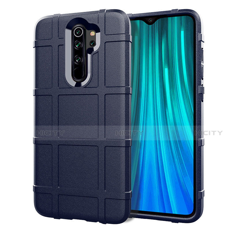 Funda Silicona Ultrafina Goma 360 Grados Carcasa C06 para Xiaomi Redmi Note 8 Pro Azul