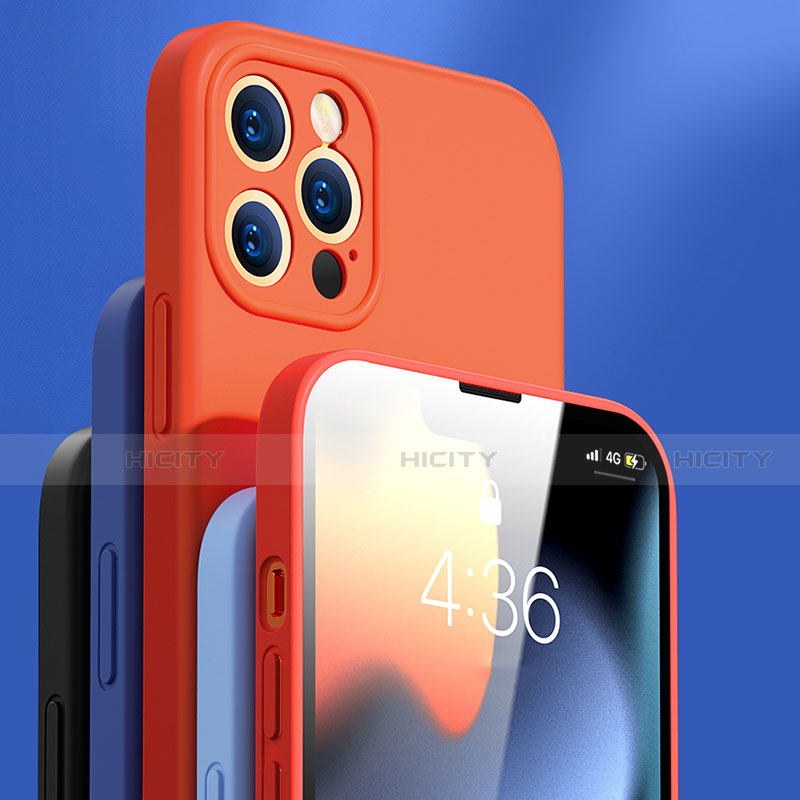 Funda Silicona Ultrafina Goma 360 Grados Carcasa G01 para Apple iPhone 13 Pro Max