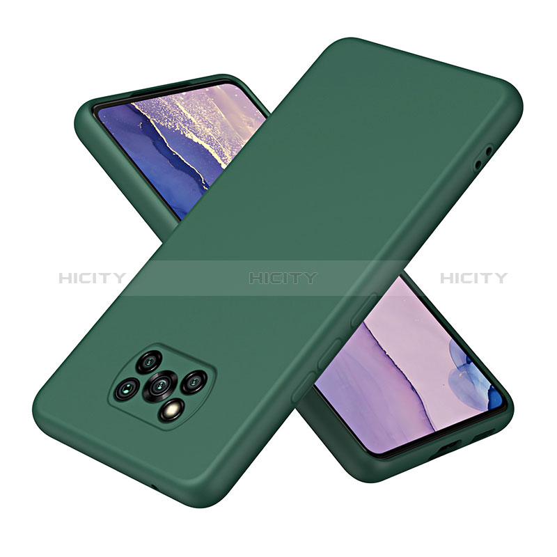 Funda Silicona Ultrafina Goma 360 Grados Carcasa H01P para Xiaomi Poco X3 NFC Verde