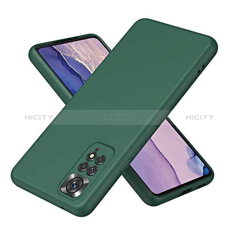 Funda Silicona Ultrafina Goma 360 Grados Carcasa H01P para Xiaomi Redmi Note 11 4G (2022) Verde