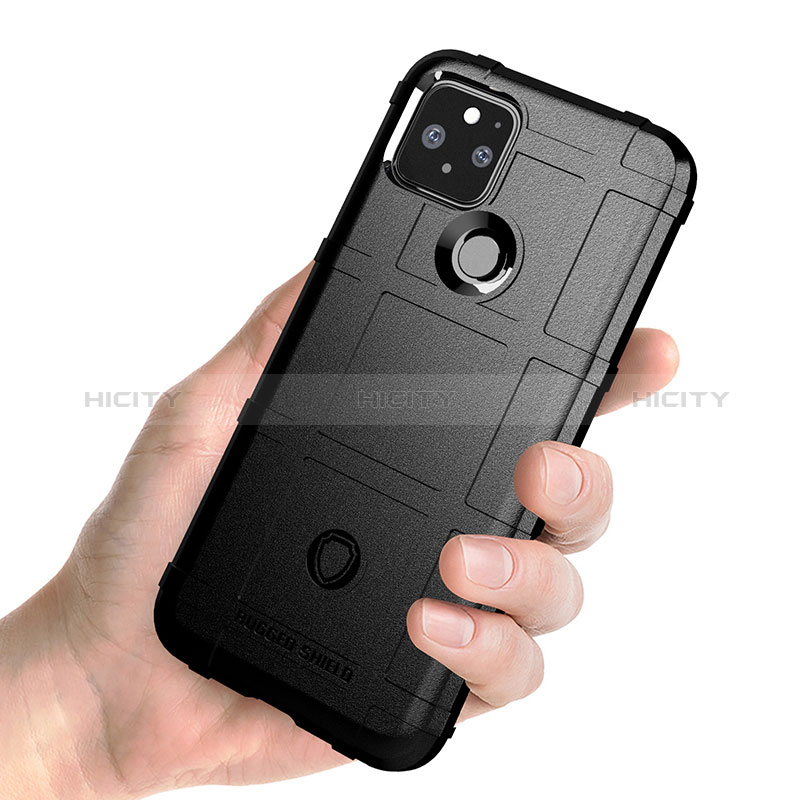 Funda Silicona Ultrafina Goma 360 Grados Carcasa J01S para Google Pixel 5 XL 5G