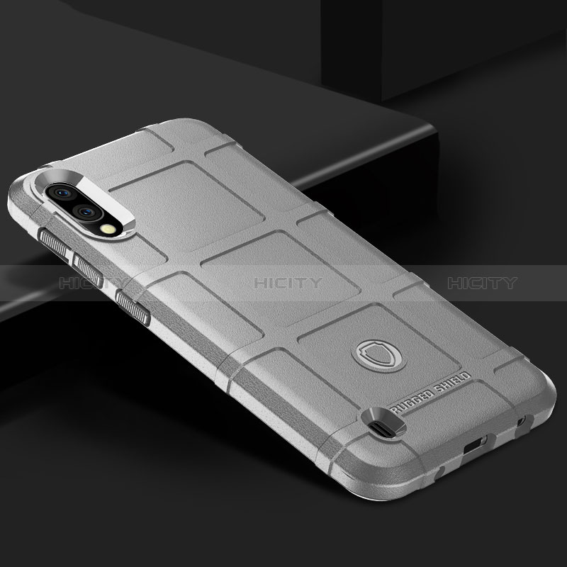 Funda Silicona Ultrafina Goma 360 Grados Carcasa J01S para Samsung Galaxy M10 Gris