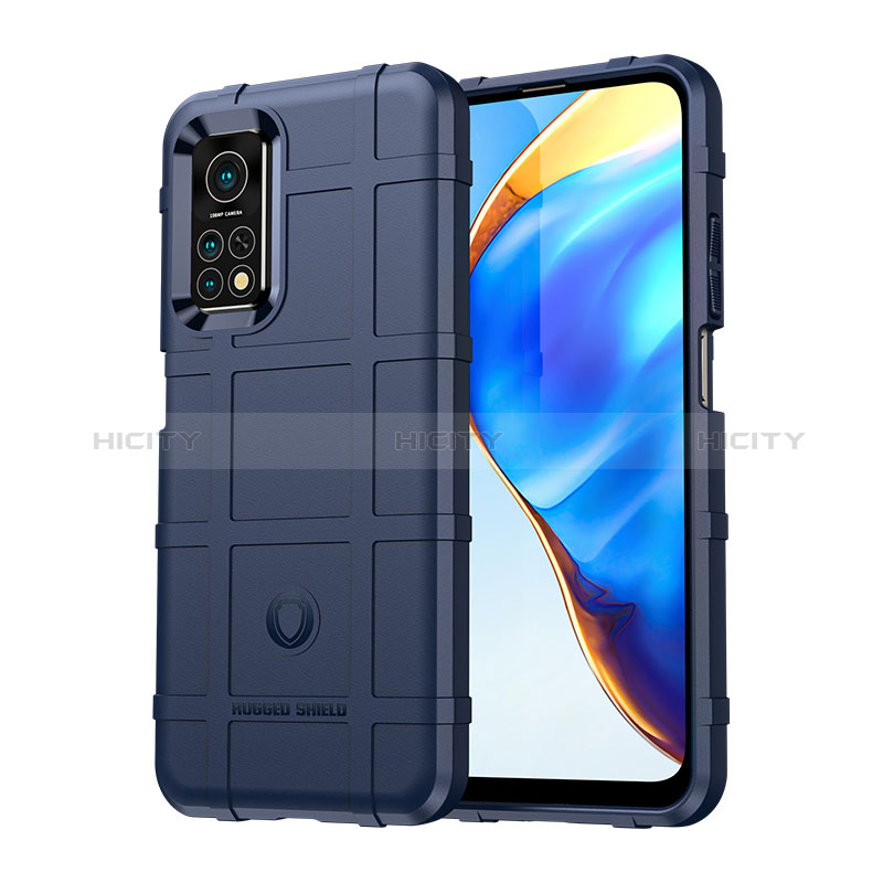 Funda Silicona Ultrafina Goma 360 Grados Carcasa J01S para Xiaomi Mi 10T 5G Azul