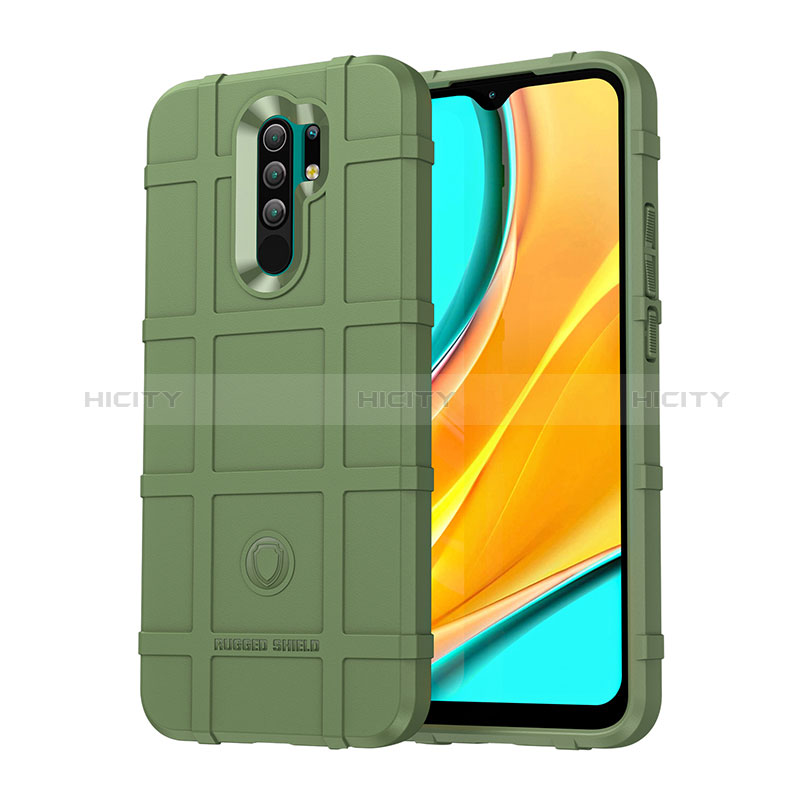 Funda Silicona Ultrafina Goma 360 Grados Carcasa J01S para Xiaomi Redmi 9 Verde