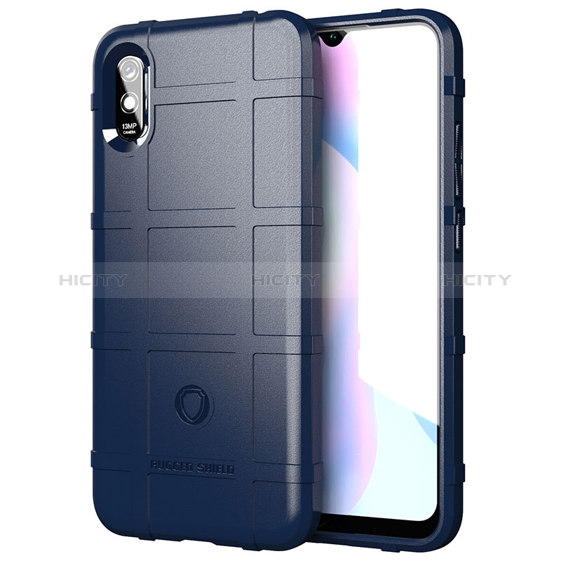 Funda Silicona Ultrafina Goma 360 Grados Carcasa J01S para Xiaomi Redmi 9AT Azul