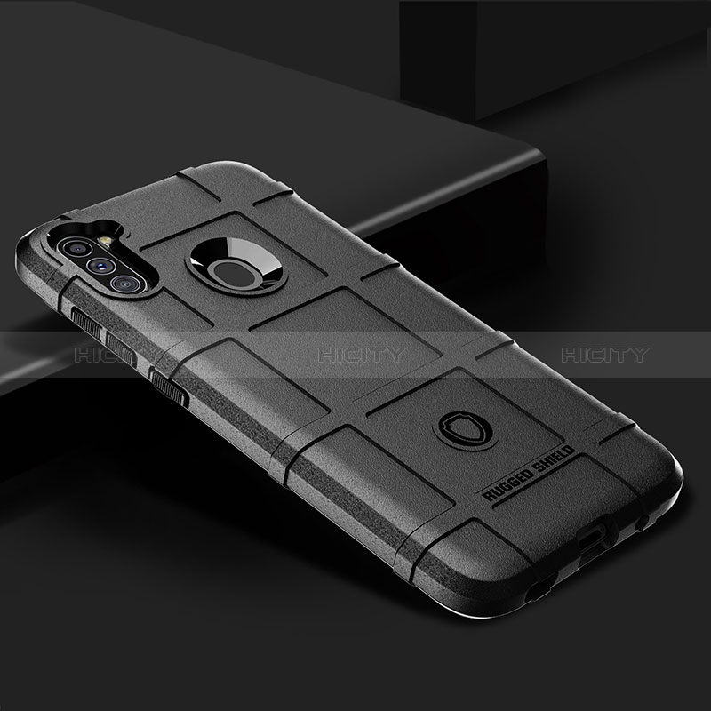 Funda Silicona Ultrafina Goma 360 Grados Carcasa J02S para Samsung Galaxy M11 Negro