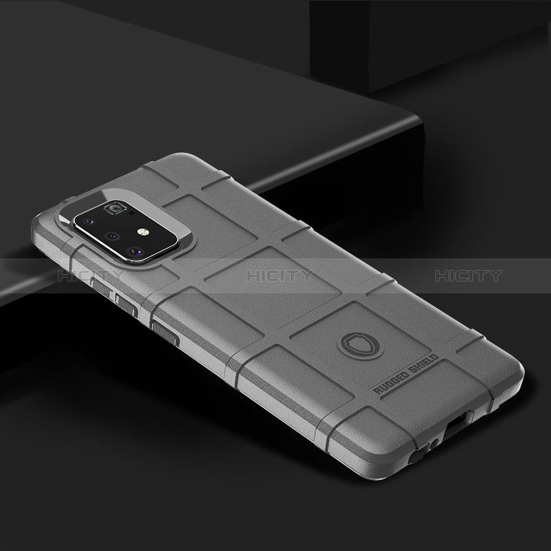 Funda Silicona Ultrafina Goma 360 Grados Carcasa J02S para Samsung Galaxy M80S Gris