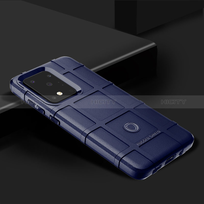 Funda Silicona Ultrafina Goma 360 Grados Carcasa J02S para Samsung Galaxy S20 Ultra Azul