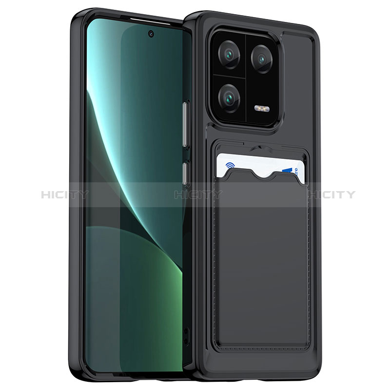 Funda Silicona Ultrafina Goma 360 Grados Carcasa J02S para Xiaomi Mi 13 Pro 5G Negro