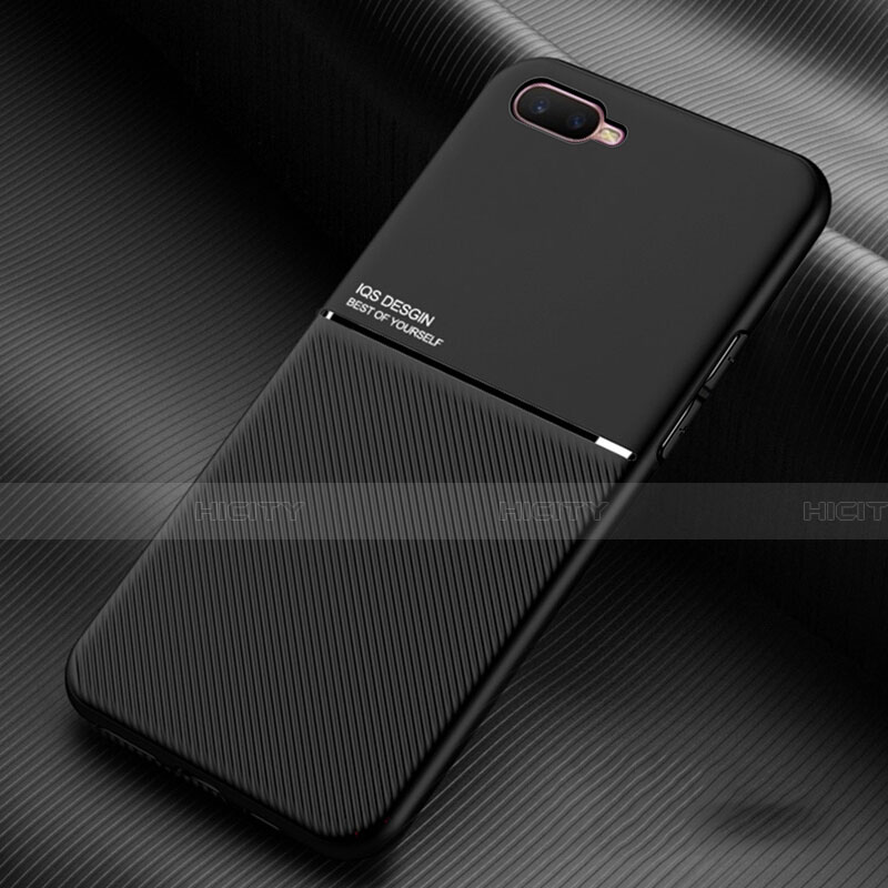 Funda Silicona Ultrafina Goma 360 Grados Carcasa L01 para Oppo R15X Negro