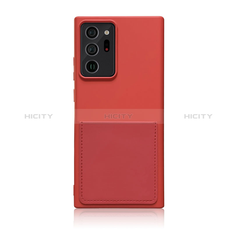 Funda Silicona Ultrafina Goma 360 Grados Carcasa MJ1 para Samsung Galaxy Note 20 Ultra 5G Rojo