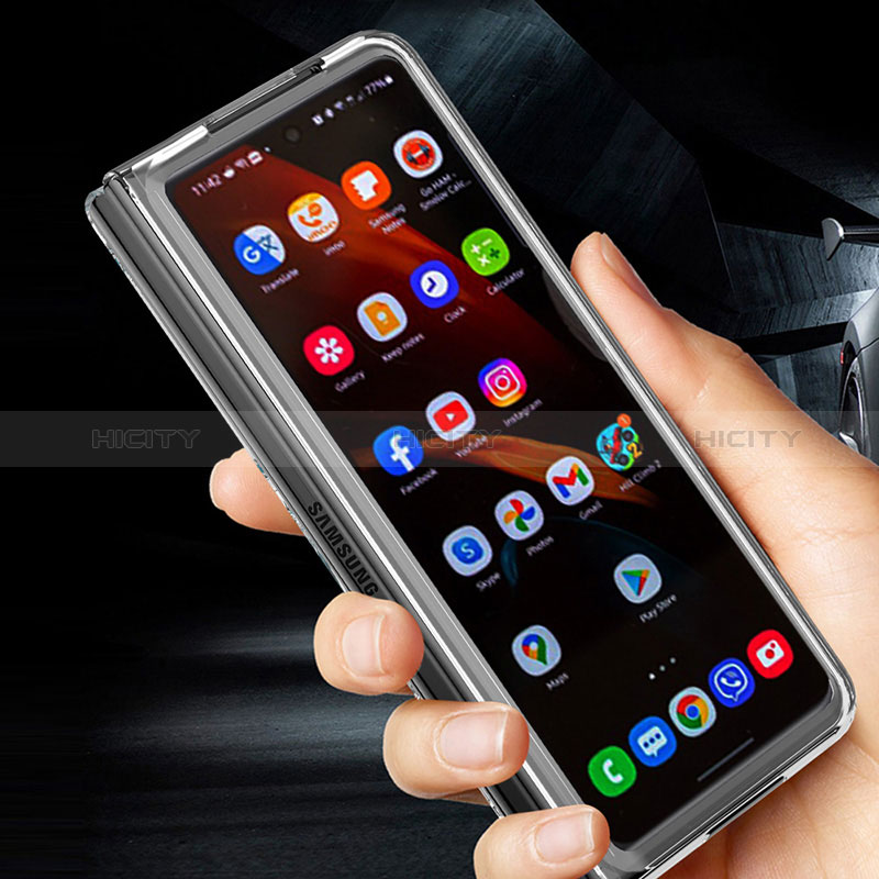 Funda Silicona Ultrafina Goma 360 Grados Carcasa MJ2 para Samsung Galaxy Z Fold3 5G