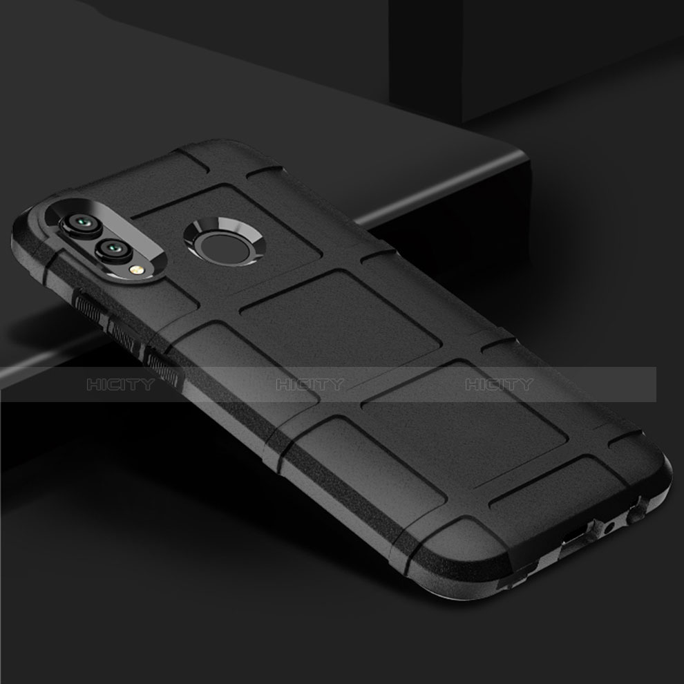 Funda Silicona Ultrafina Goma 360 Grados Carcasa para Huawei Honor V10 Lite Negro