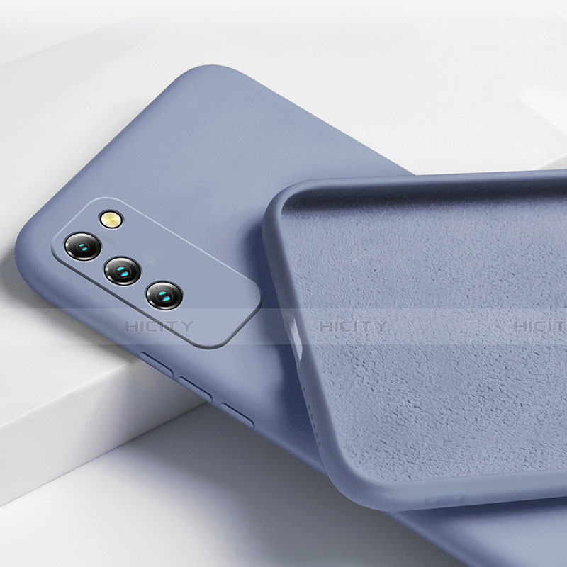 Funda Silicona Ultrafina Goma 360 Grados Carcasa para Huawei Honor X10 5G Gris