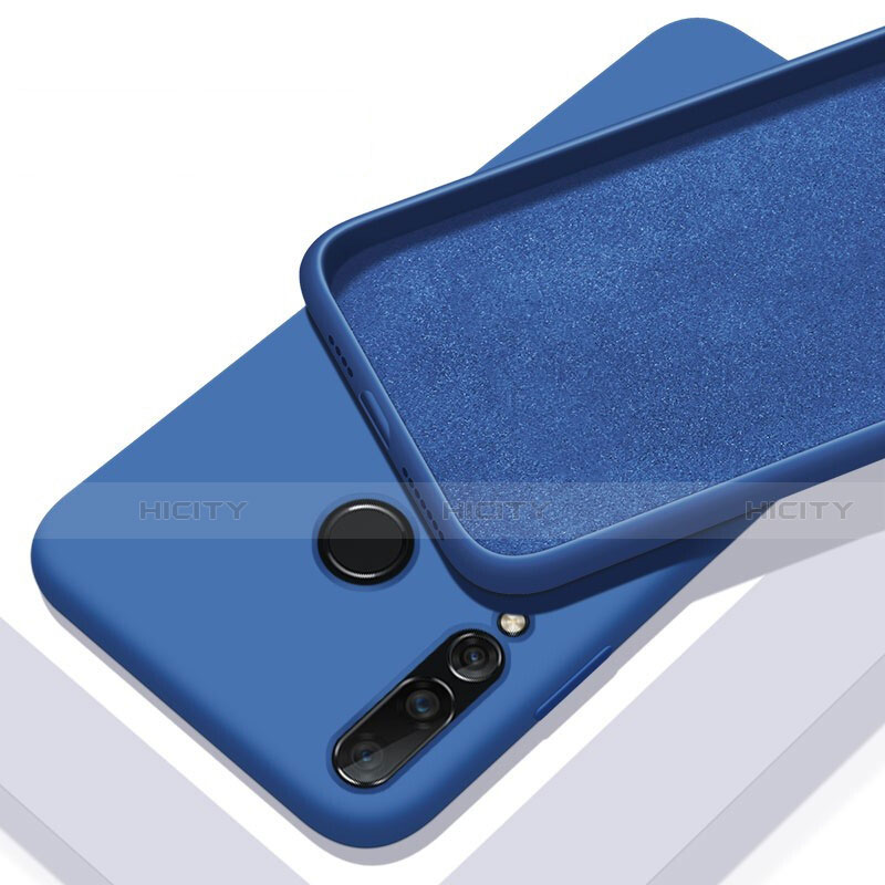 Funda Silicona Ultrafina Goma 360 Grados Carcasa para Huawei Nova 5i Azul