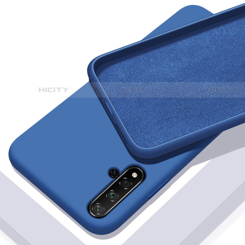 Funda Silicona Ultrafina Goma 360 Grados Carcasa para Huawei Nova 5T Azul