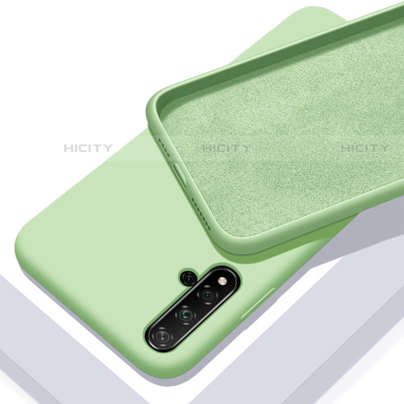 Funda Silicona Ultrafina Goma 360 Grados Carcasa para Huawei Nova 5T Verde