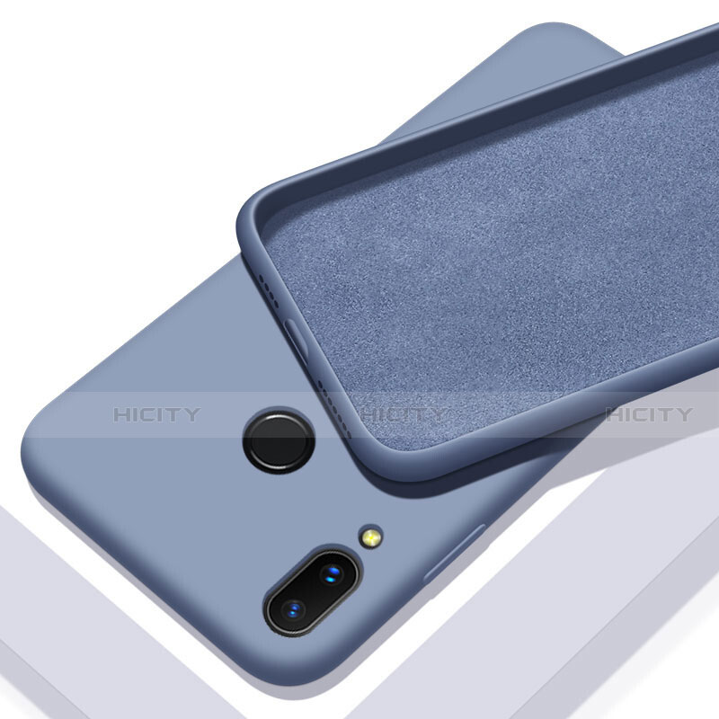 Funda Silicona Ultrafina Goma 360 Grados Carcasa para Huawei P Smart+ Plus Azul