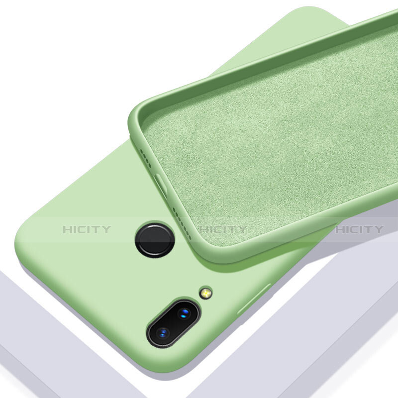 Funda Silicona Ultrafina Goma 360 Grados Carcasa para Huawei P Smart+ Plus Verde