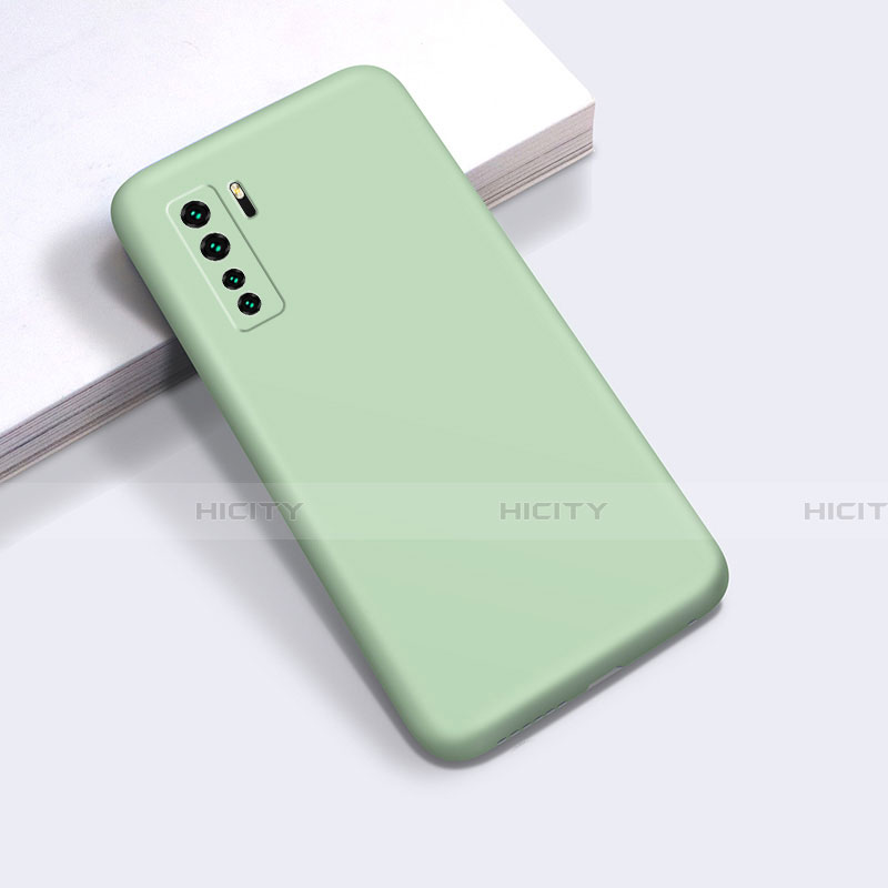 Funda Silicona Ultrafina Goma 360 Grados Carcasa para Huawei P40 Lite 5G Verde