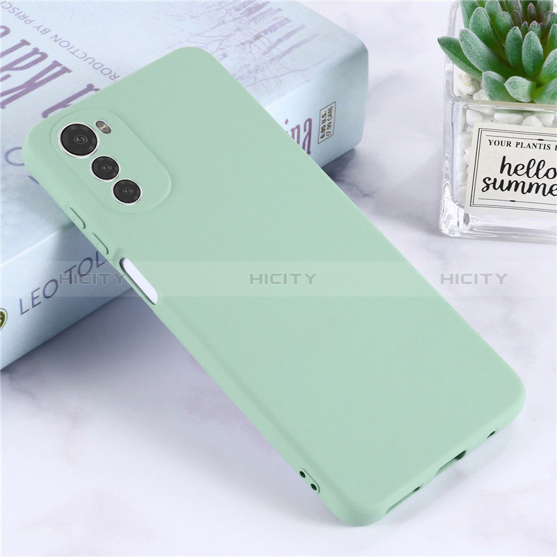 Funda Silicona Ultrafina Goma 360 Grados Carcasa para Motorola Moto E32 Verde