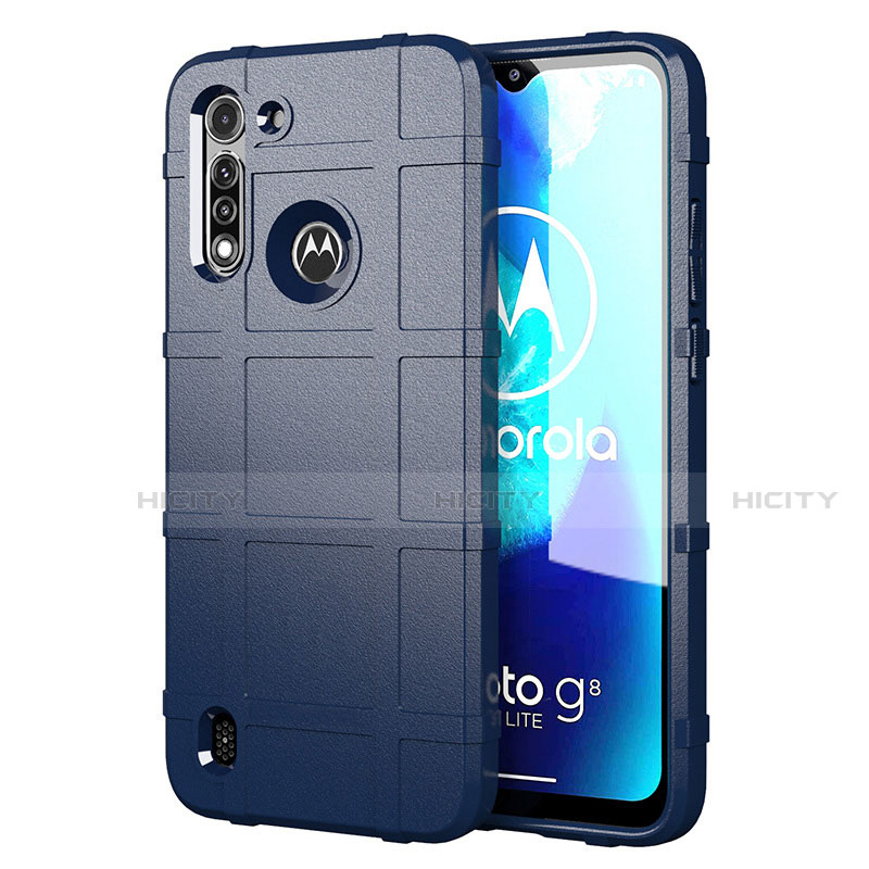 Funda Silicona Ultrafina Goma 360 Grados Carcasa para Motorola Moto G8 Power Lite